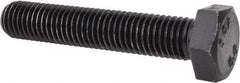 Value Collection - M12x1.75mm Metric Coarse, 65mm Length Under Head Hex Head Cap Screw - Fully Threaded, Grade 8.8 Steel, Uncoated, 19mm Hex - Industrial Tool & Supply