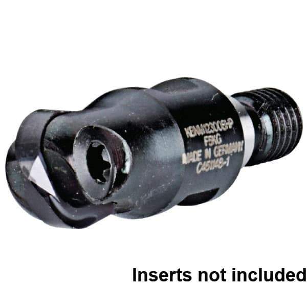 Kennametal - 20mm Cut Diam, 49.5mm OAL, Indexable Ball Nose End Mill - M10 - Industrial Tool & Supply