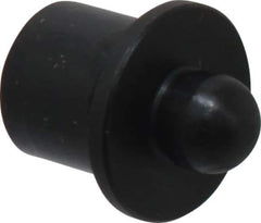 Gibraltar - 0.2499" Nose Diam, 7/32" Nose Length, 9/16" Collar Diam, Bullet Straight Locating Pin - Steel, 0.4078" Tail Diam, 3/8" Tail Length, 21/32" OAL, +0.0000" Tolerance - Industrial Tool & Supply