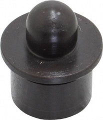 Gibraltar - 0.3124" Nose Diam, 9/32" Nose Length, 5/8" Collar Diam, Bullet Straight Locating Pin - Steel, 0.5017" Tail Diam, 3/8" Tail Length, 23/32" OAL, +0.0000" Tolerance - Industrial Tool & Supply