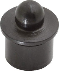 Gibraltar - 0.3748" Nose Diam, 5/16" Nose Length, 3/4" Collar Diam, Bullet Straight Locating Pin - Steel, 0.6267" Tail Diam, 1/2" Tail Length, 7/8" OAL, +0.0000" Tolerance - Industrial Tool & Supply