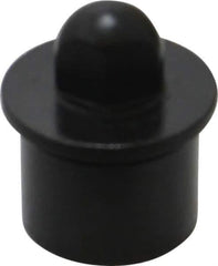 Gibraltar - 0.3748" Nose Diam, 5/16" Nose Length, 3/4" Collar Diam, Bullet Straight Locating Pin - Steel, 0.6267" Tail Diam, 1/2" Tail Length, 7/8" OAL, Relieved, +0.0000" Tolerance - Industrial Tool & Supply