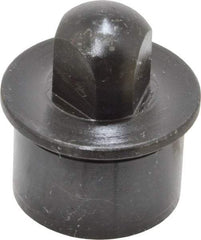 Gibraltar - 0.4998" Nose Diam, 13/32" Nose Length, 7/8" Collar Diam, Bullet Straight Locating Pin - Steel, 0.7518" Tail Diam, 1/2" Tail Length, 31/32" OAL, Relieved, +0.0000" Tolerance - Industrial Tool & Supply