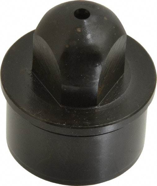 Gibraltar - 0.9998" Nose Diam, 3/4" Nose Length, 1-1/2" Collar Diam, Bullet Straight Locating Pin - Steel, 1.3771" Tail Diam, 3/4" Tail Length, 1-5/8" OAL, Relieved - Industrial Tool & Supply