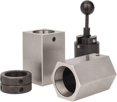 Interstate - Series 5C, 1/16 to 1-1/8" Collet Capacity, Horizontal Collet Block Chuck - Manually Activated - Industrial Tool & Supply