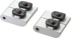 80/20 Inc. - Left Lift Off Hinge Long Pin Top Short Pin Bottom - Aluminum - Industrial Tool & Supply