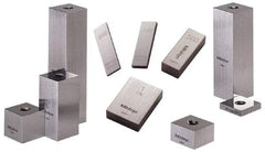 Mitutoyo - 0.10005" Square Steel Gage Block - Accuracy Grade 0, Includes Certificate of Inspection - Industrial Tool & Supply