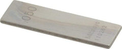 Mitutoyo - 0.05" Rectangular Steel Gage Block - Accuracy Grade 0, Includes Certificate of Inspection - Industrial Tool & Supply