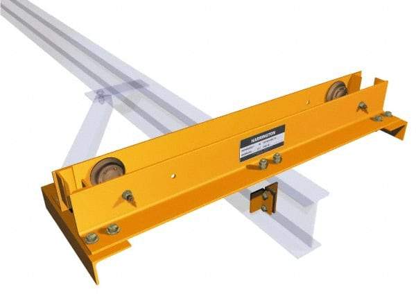 Harrington Hoist - 2,000 Lb Load Capacity, Truck Crane - End Truck - Industrial Tool & Supply