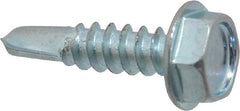 Value Collection - #10, Hex Washer Head, Hex Drive, 3/4" Length Under Head, #3 Point, Self Drilling Screw - Industrial Tool & Supply