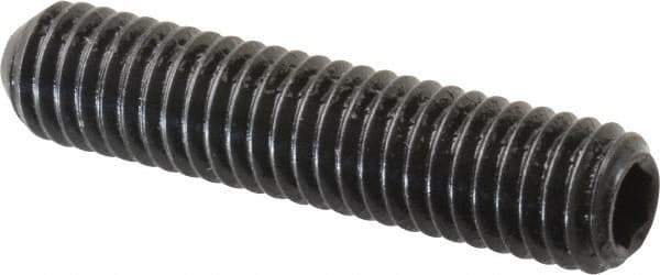 Holo-Krome - 3/8-16 UNC, 1-3/4" OAL, Cup Point Set Screw - Grade 8 Alloy Steel, 3/16" Key - Industrial Tool & Supply