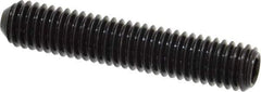 Holo-Krome - 3/8-16 UNC, 2" OAL, Cup Point Set Screw - Grade 8 Alloy Steel, 3/16" Key - Industrial Tool & Supply
