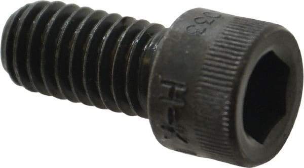 Made in USA - 3/8-16 UNC Hex Socket Drive, Socket Cap Screw - Alloy Steel, Black Oxide Finish, Fully Threaded, 3/4" Length Under Head - Industrial Tool & Supply
