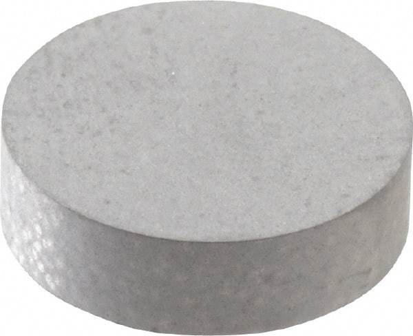 Fairlane - Flat Tooth Pattern, 3/8" Diam, Solid Carbide, Round Positioning Gripper Pad - 1/8" High - Industrial Tool & Supply