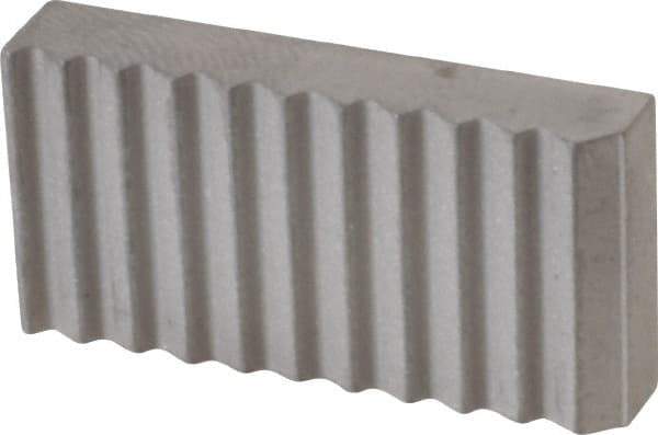 Fairlane - Saw Tooth Grade, Saw Tooth Pattern, Solid Carbide, Rectangle Positioning Gripper Pad - 1" Long x 1/2" Wide x 3/16" High - Industrial Tool & Supply