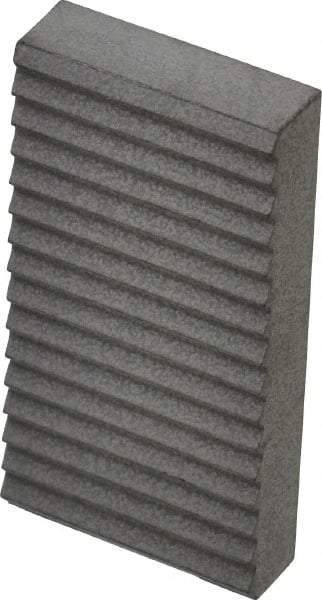 Fairlane - Saw Tooth Grade, Saw Tooth Pattern, Solid Carbide, Rectangle Positioning Gripper Pad - 1-1/2" Long x 3/4" Wide x 1/4" High - Industrial Tool & Supply