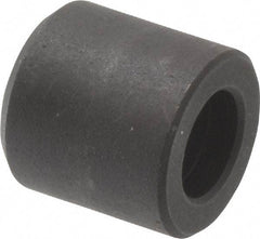 Fairlane - 1/2" OAL, 1/2" OD, Steel, Counterbored Rest Button - Black Oxide Coating - Industrial Tool & Supply