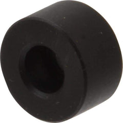 Fairlane - 3/8" OAL, 5/8" OD, Steel, Counterbored Rest Button - Black Oxide Coating - Industrial Tool & Supply