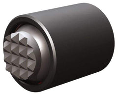 Fairlane - 4-40, 1/4" Thread Length, 5/32" Ball Diam, Serrated Ball Pad Surface, Alloy Steel, Black Oxide, Base, Swivel Action Gripper Assemblies - 3/8" Diam, 1/4" Deep Thread, 5/32" Contact Diam, 3/8" Overall Height, High Speed Steel Ball - Industrial Tool & Supply