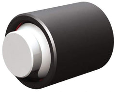 Fairlane - 4-40, 5/16" Thread Length, 5/32" Ball Diam, Flat Ball Pad Surface, Alloy Steel, Black Oxide, Base, Swivel Action Gripper Assemblies - 3/8" Diam, 5/16" Deep Thread, 5/32" Contact Diam, 1/2" Overall Height, Delrin Ball - Industrial Tool & Supply