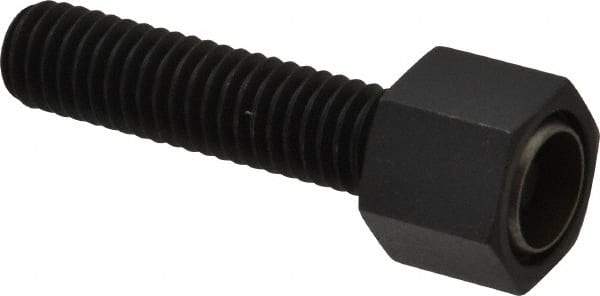 Fairlane - 3/8-16, 1-1/2" Thread Length, 1/2" Ball Diam, Alloy Steel, Hex Head, Swivel Action Gripper Assemblies - 1/2" Head Height, 5/8" Hex, Stainless Steel Ball - Industrial Tool & Supply