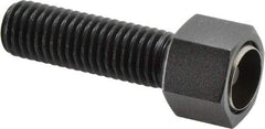 Fairlane - 5/8-11, 2" Thread Length, 3/4" Ball Diam, Alloy Steel, Hex Head, Swivel Action Gripper Assemblies - 11/16" Head Height, 15/16" Hex, Stainless Steel Ball - Industrial Tool & Supply