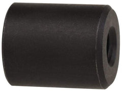 Fairlane - 3/8-24, 0.2800" Thread Length, 3/4" Ball Diam, Alloy Steel, Black Oxide, Base, Swivel Action Gripper Assemblies - 15/16" Diam, 9/32" Deep Thread, 7/8" Overall Height, Stainless Steel Ball - Industrial Tool & Supply