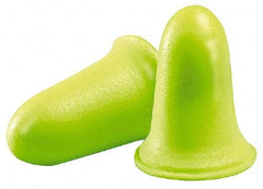 3M - Disposable, Uncorded, 33 dB, Taper Flare Earplugs - Neon Yellow, 200 Pairs - Industrial Tool & Supply