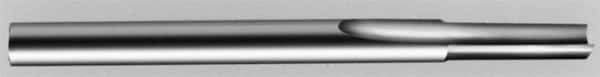 Onsrud - 3/16" Diam, 1/4" Shank Diam, 5/8" Length of Cut, 1 Flute Single Edge Straight Router Bit - 2" Overall Length, Right Hand Cut, High Speed Steel - Industrial Tool & Supply