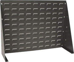 Quantum Storage - 120 Lb Capacity, 27" Deep x 8" Wide x 21" High, Steel Bench Rack - For Hanging Bins - Industrial Tool & Supply