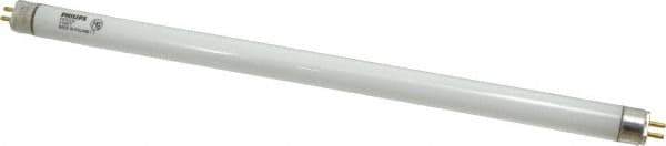 Philips - 8 Watt Fluorescent Tubular Miniature Bi-Pin Lamp - 4,100°K Color Temp, 400 Lumens, T5, 7,500 hr Avg Life - Industrial Tool & Supply