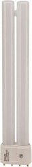 Philips - 18 Watt Fluorescent Commercial/Industrial 4 Pin Lamp - 4,100°K Color Temp, 1,250 Lumens, PLL, 15,000 hr Avg Life - Industrial Tool & Supply