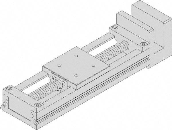 Thomson Industries - Micro Stage Linear Guide - 11.811" Long x 1.968" Wide - Industrial Tool & Supply