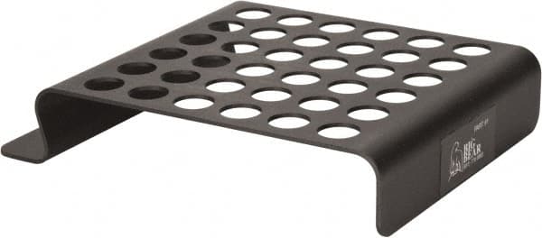 Big Bear Enterprises - 36 Hole NC/CNC Collet Storage Rack - Industrial Tool & Supply