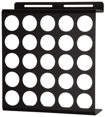 Big Bear Enterprises - 25 Hole NC/CNC Collet Storage Rack - Industrial Tool & Supply