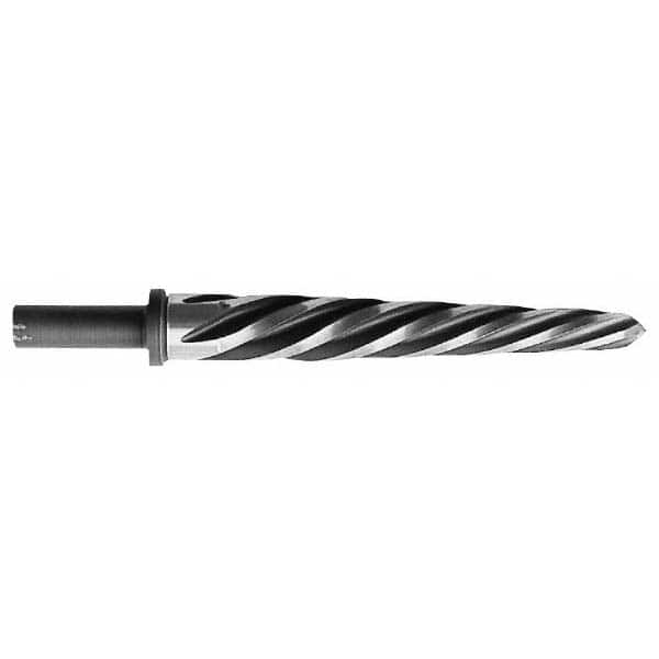 Alvord Polk - 1-1/8" Reamer Diam, 1/2" Diam Straight Shank, 5-9/16" Flute, Construction Reamer - Industrial Tool & Supply