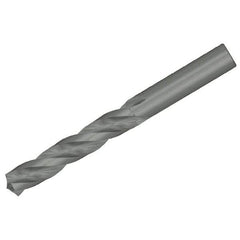 Kennametal - 7/16" 130° Solid Carbide Jobber Drill - Bright Finish, Right Hand Cut, Spiral Flute, Straight Shank, 133mm OAL, Standard Point - Industrial Tool & Supply