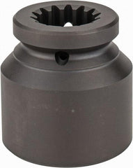 Proto - #5 Spline Drive, 2" Socket, Impact Socket - 6 Points, 3-17/32" OAL - Industrial Tool & Supply