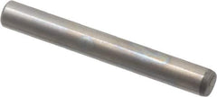 Value Collection - 1/8" Diam x 1" Pin Length Alloy Steel Oversized Dowel Pin - C 50-58 Hardness, 3,200 Lb Breaking Strength, 1 Beveled & 1 Rounded End - Industrial Tool & Supply