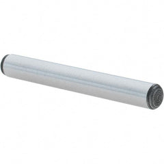 Value Collection - 3/16" Diam x 1-1/2" Pin Length Alloy Steel Oversized Dowel Pin - C 50-58 Hardness, 7,200 Lb Breaking Strength, 1 Beveled & 1 Rounded End - Industrial Tool & Supply