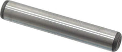 Value Collection - 1/4" Diam x 1-1/2" Pin Length Alloy Steel Oversized Dowel Pin - C 50-58 Hardness, 12,800 Lb Breaking Strength, 1 Beveled & 1 Rounded End - Industrial Tool & Supply