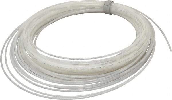 Coilhose Pneumatics - 1/16" ID x 1/8" OD, 100' Long, Polyethylene Tube - Natural, 120 Max psi, -60 to 200°F - Industrial Tool & Supply