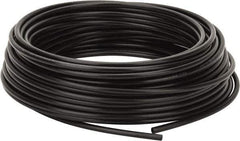 Coilhose Pneumatics - 0.17" ID x 1/4" OD, 100' Long, Polyethylene Tube - Black, 173 Max psi, -60 to 200°F - Industrial Tool & Supply