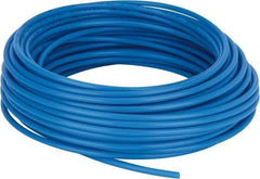 Coilhose Pneumatics - 0.17" ID x 1/4" OD, 100' Long, Polyethylene Tube - Blue, 173 Max psi, -60 to 200°F - Industrial Tool & Supply