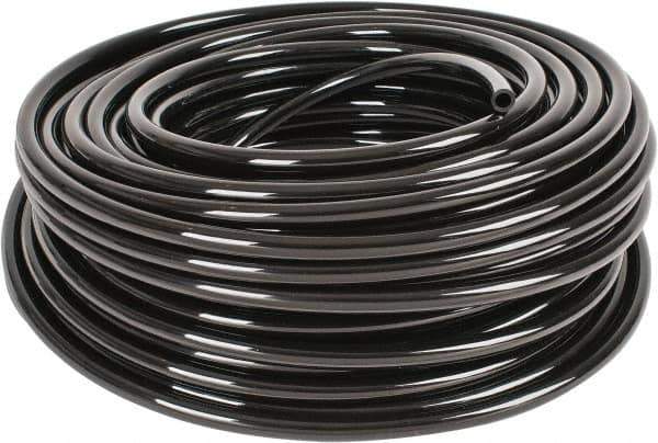 Coilhose Pneumatics - 1/4" ID x 3/8" OD, 100' Long, Polyurethane Tube - Black, 147 Max psi, -60 to 200°F - Industrial Tool & Supply