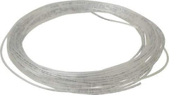 Coilhose Pneumatics - 1/16" ID x 1/8" OD, 50' Long, Polyurethane Tube - Clear, 233 Max psi, -60 to 200°F - Industrial Tool & Supply