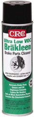 CRC - Ultra Low-VOC Brake Parts Cleaner - 20 Ounce Aerosol Can - Industrial Tool & Supply