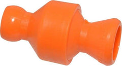 Loc-Line - 2 Piece, 1/4" ID Coolant Hose In-Line Valve - Female to Ball Connection, Acetal Copolymer Body, Unthreaded, Use with Loc-Line Modular Hose Systems - Industrial Tool & Supply