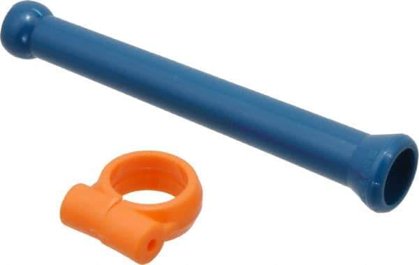 Loc-Line - 1/4" Hose Inside Diam, Coolant Hose Extension Element Kit - Includes (4) 1/4" Element Clamp, (4) 1/4" Extension Element, for Use with Loc-Line Modular Hose System, 8 Pieces - Industrial Tool & Supply