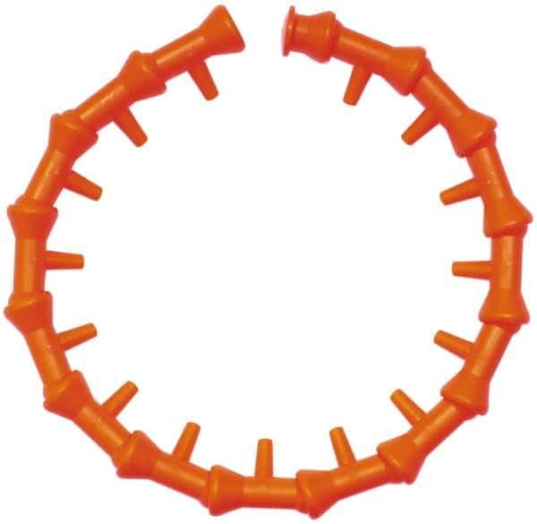 Loc-Line - 1/4" Hose Inside Diam, Coolant Hose Nozzle Kit - For Use with Loc-Line Modular Hose System, 16 Pieces - Industrial Tool & Supply